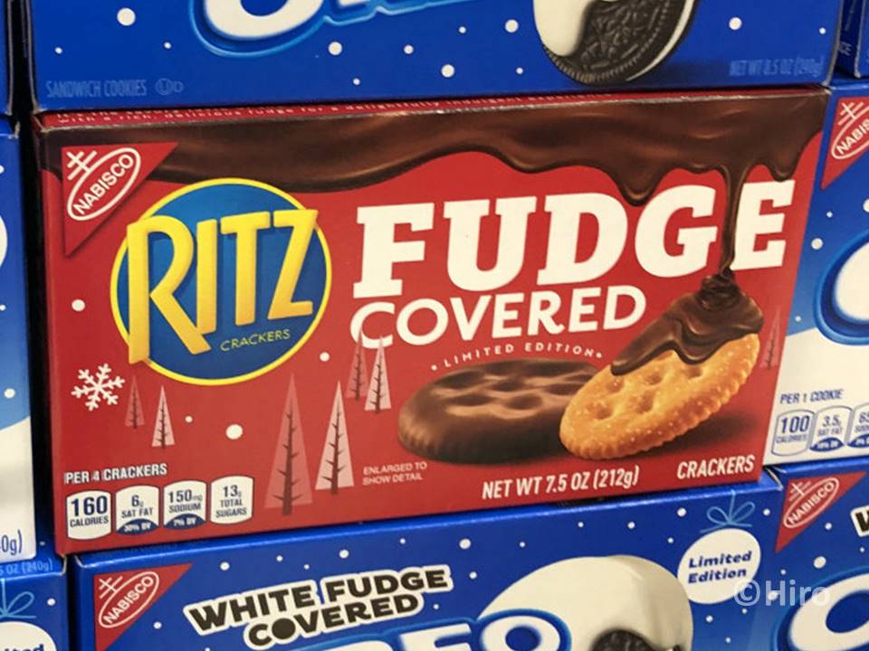 リッツのチョコレートかけ（Ritz Fudge Covered Cookies）